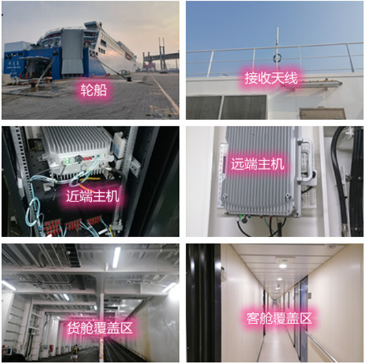  东营海上游轮轮船渔船覆盖案例